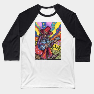 'GUITAR MAN' Baseball T-Shirt